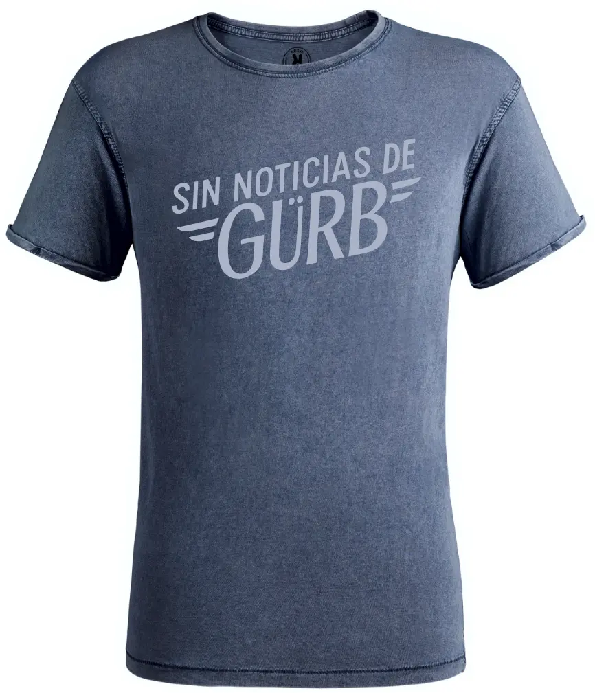 Camiseta Azul 100% Algodón